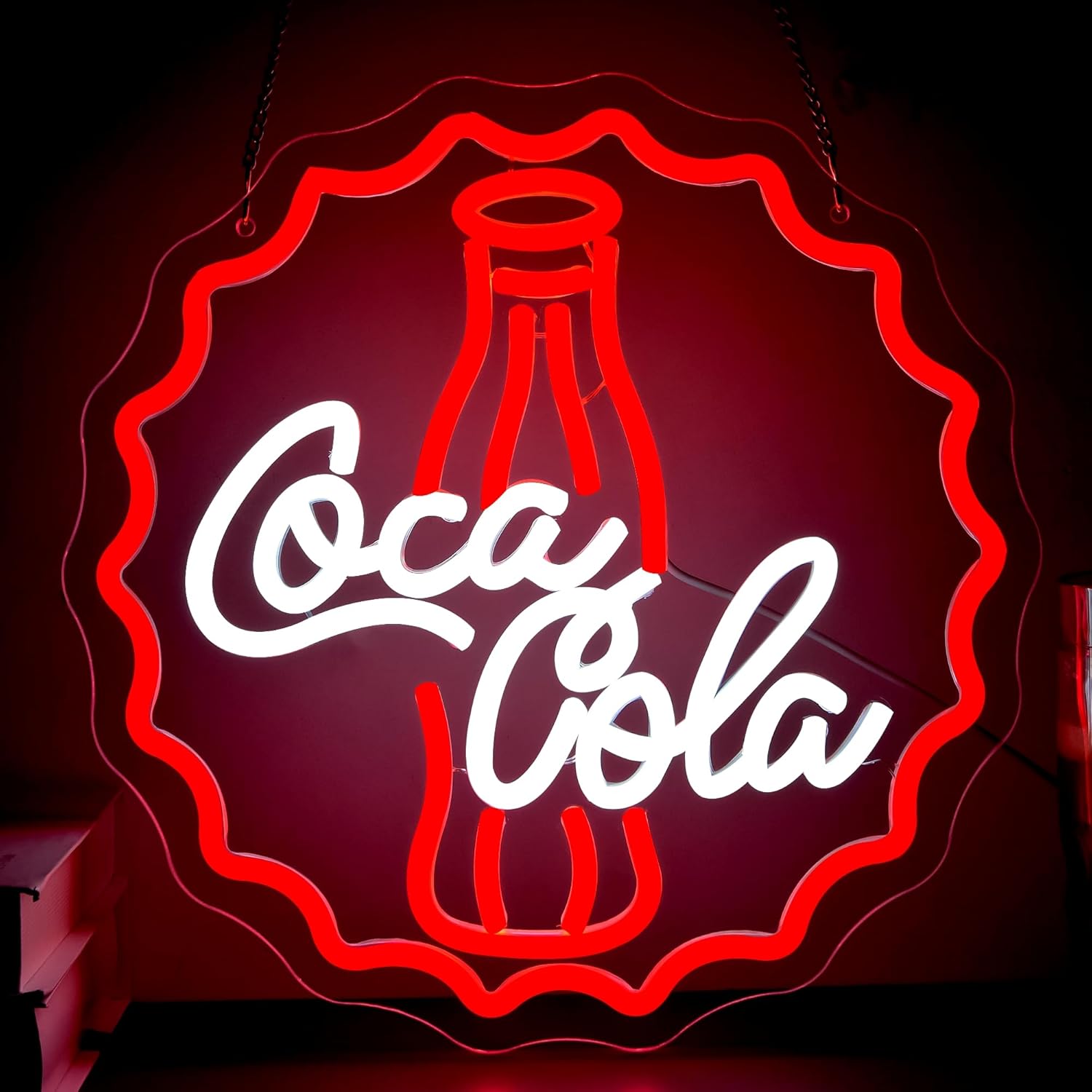 Wall Decor Lighting - Cola Neon Sign Art Wall Light