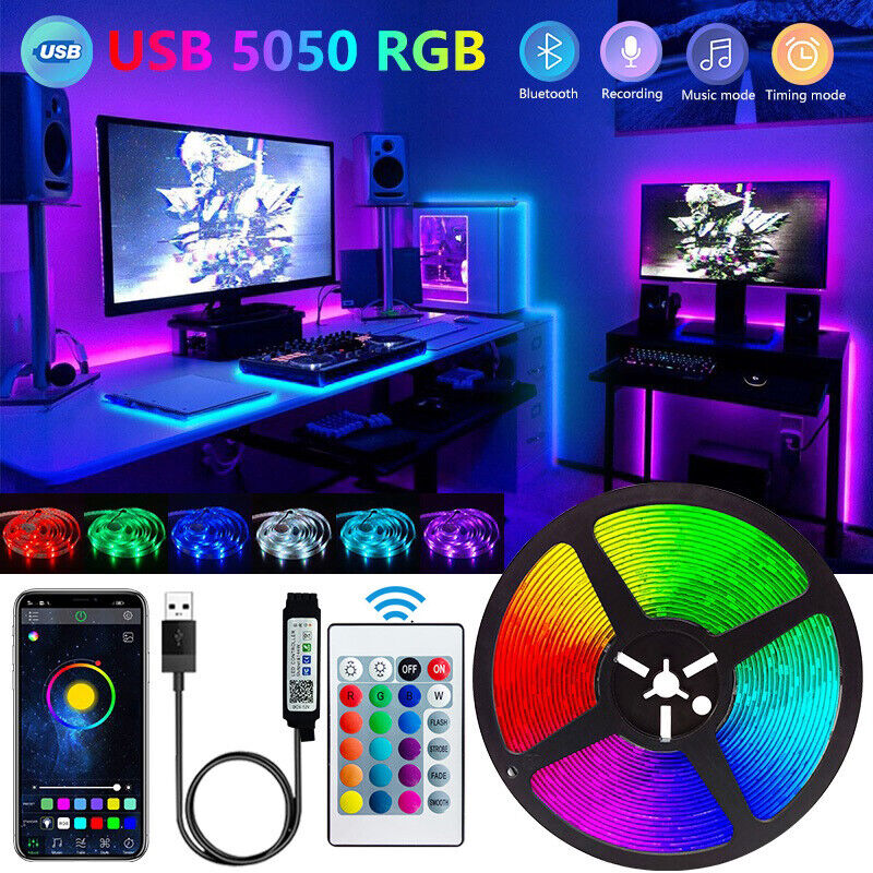 Lighting Decor For Diwali - Bluetooth LED Lights Strip 5050 Smart