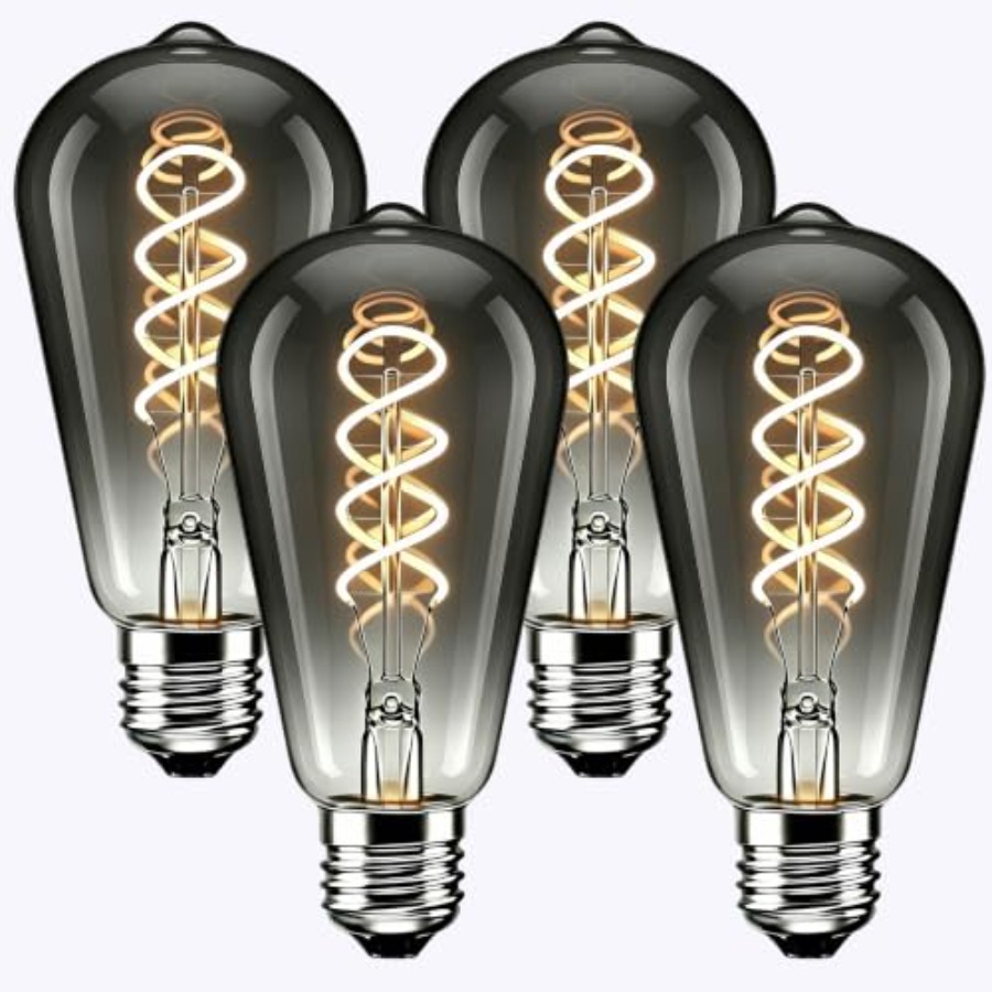 Decor Lighting Pack - 4 Pack ST64 LED Edison Bulbs