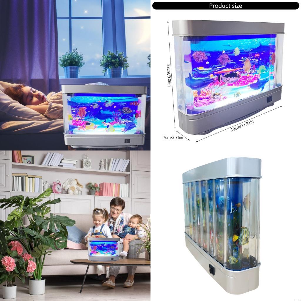 Lighting Decor For Diwali - Simulation Aquarium Fish Decorative Lamp LED
