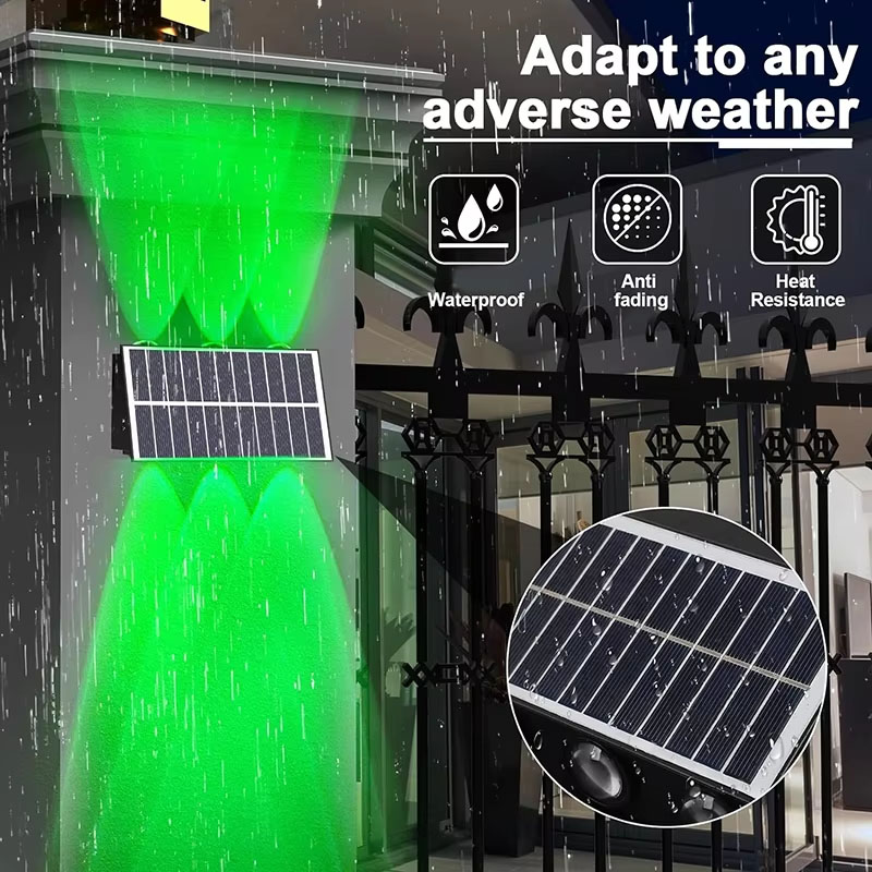 Outdoor Solar Fence Lights Sol - Garage Lighting Decor review and price