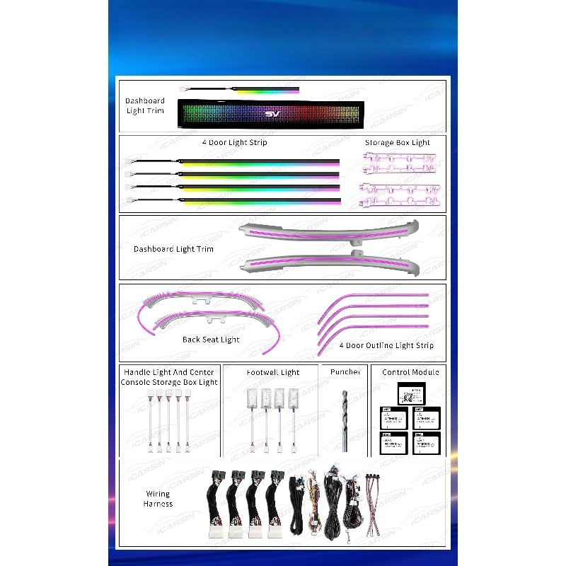 RGB Symphony Atmosphere Light  - Lighting Interior Decor review and price