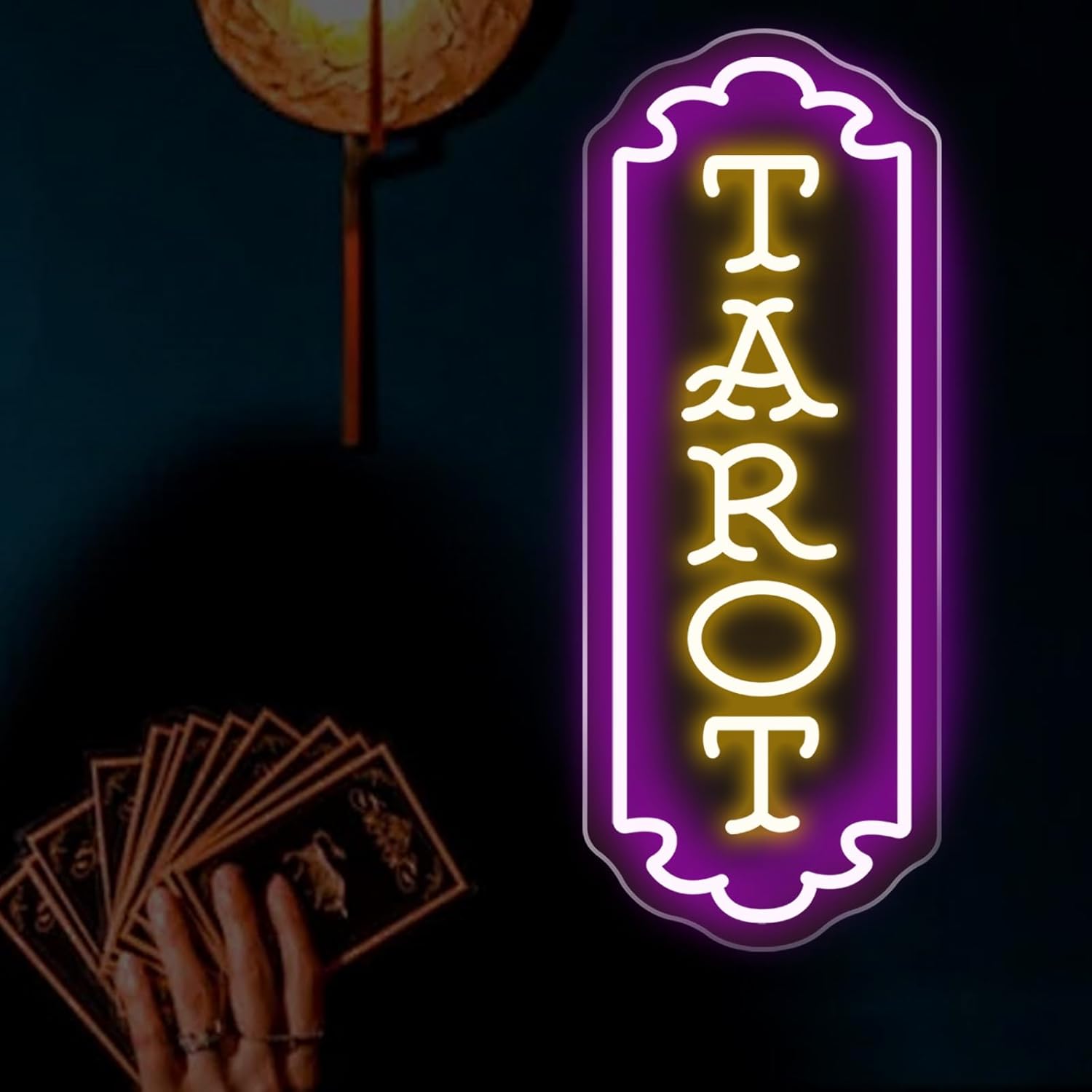 Tarot Neon Sign USB Powered My - Wall Decor Lighting review and price