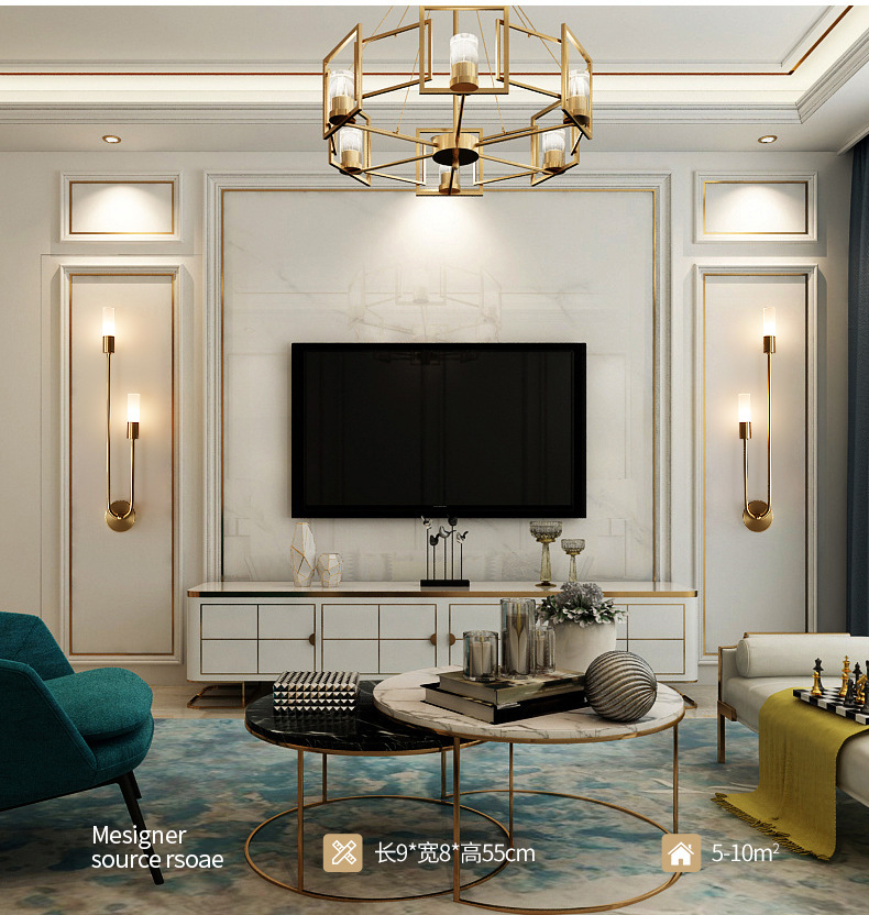 Retro Background Living Room A - Decor Lighting Lamps review and price