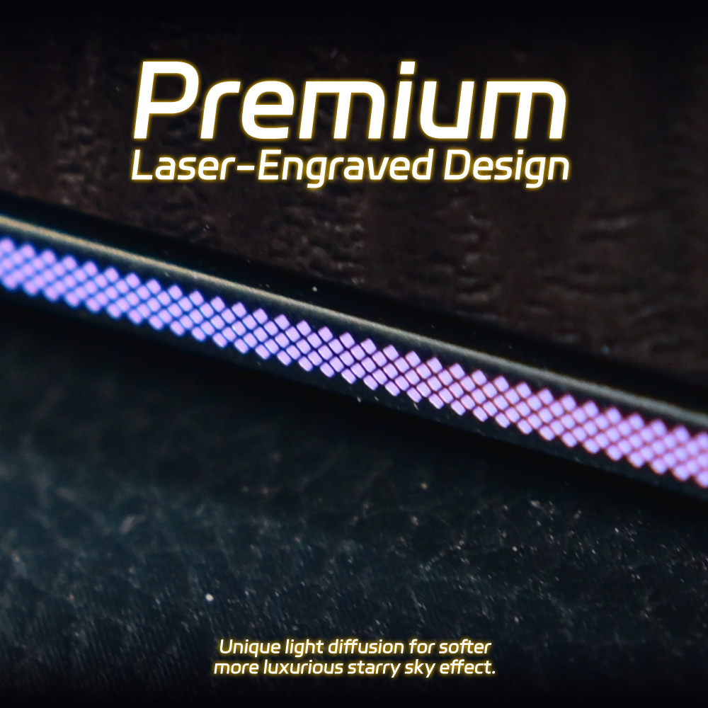 Laser-Engraved 64-Color RGB Am - Lighting Interior Decor review and price