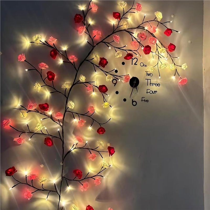 USB DIY Maple Rose Willow Vine - Wall Decor Lighting review and price