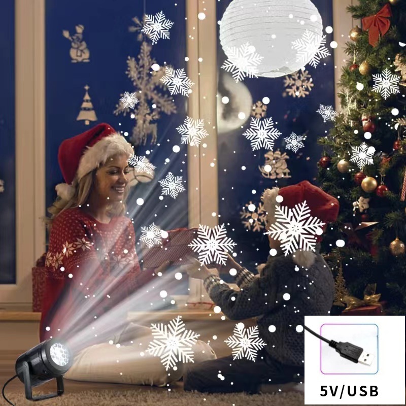 Christmas Snowflake Projector  - Lighting Effect Home Decor review and price