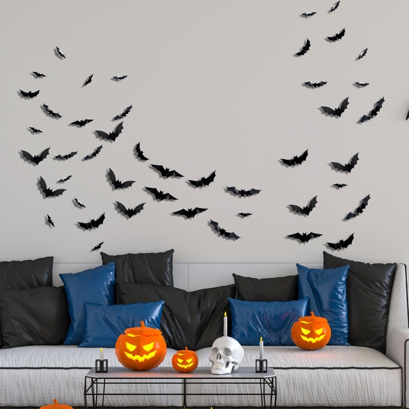 Halloween Glow Glitter Wall St - Garage Lighting Decor review and price