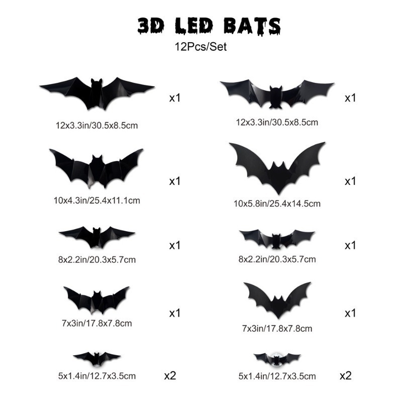 Halloween Glow Glitter Wall St - Garage Lighting Decor review and price