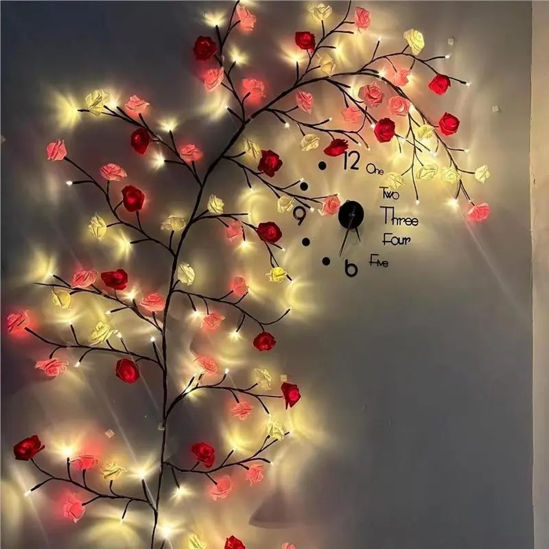 DIY Maple Leaf Rose Pendant US - Wall Decor Lighting review and price