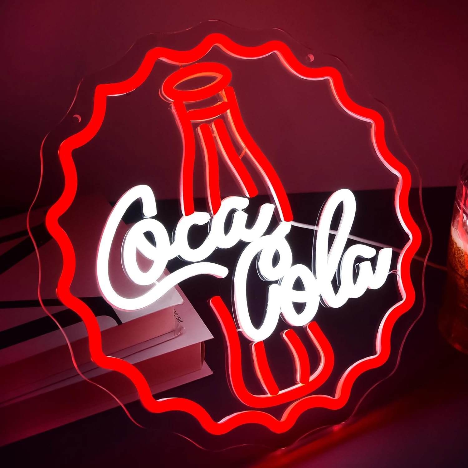 Cola Neon Sign Art Wall Light  - Wall Decor Lighting review and price