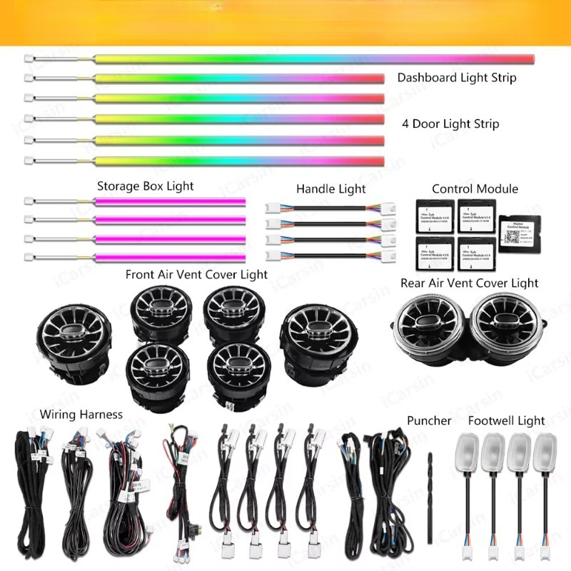 W217 W222 Coupe Dynamic C217 L - Lighting Interior Decor review and price