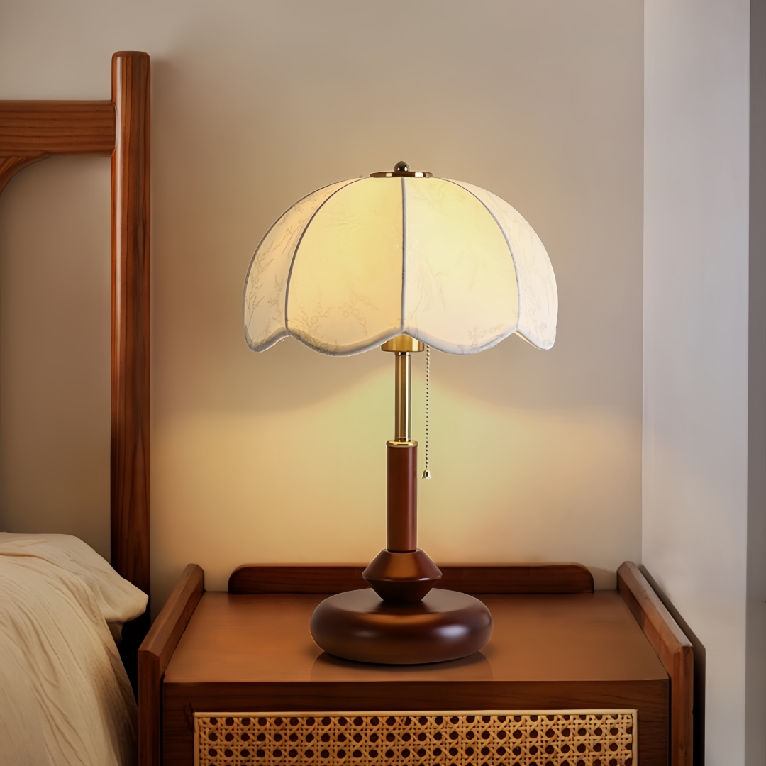 Vintage Scalloped Dome Table L - Lighting Decor For Room review and price