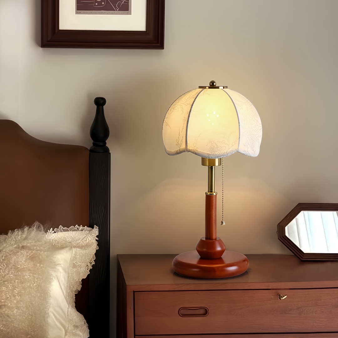 Vintage Scalloped Dome Table L - Lighting Decor For Room review and price