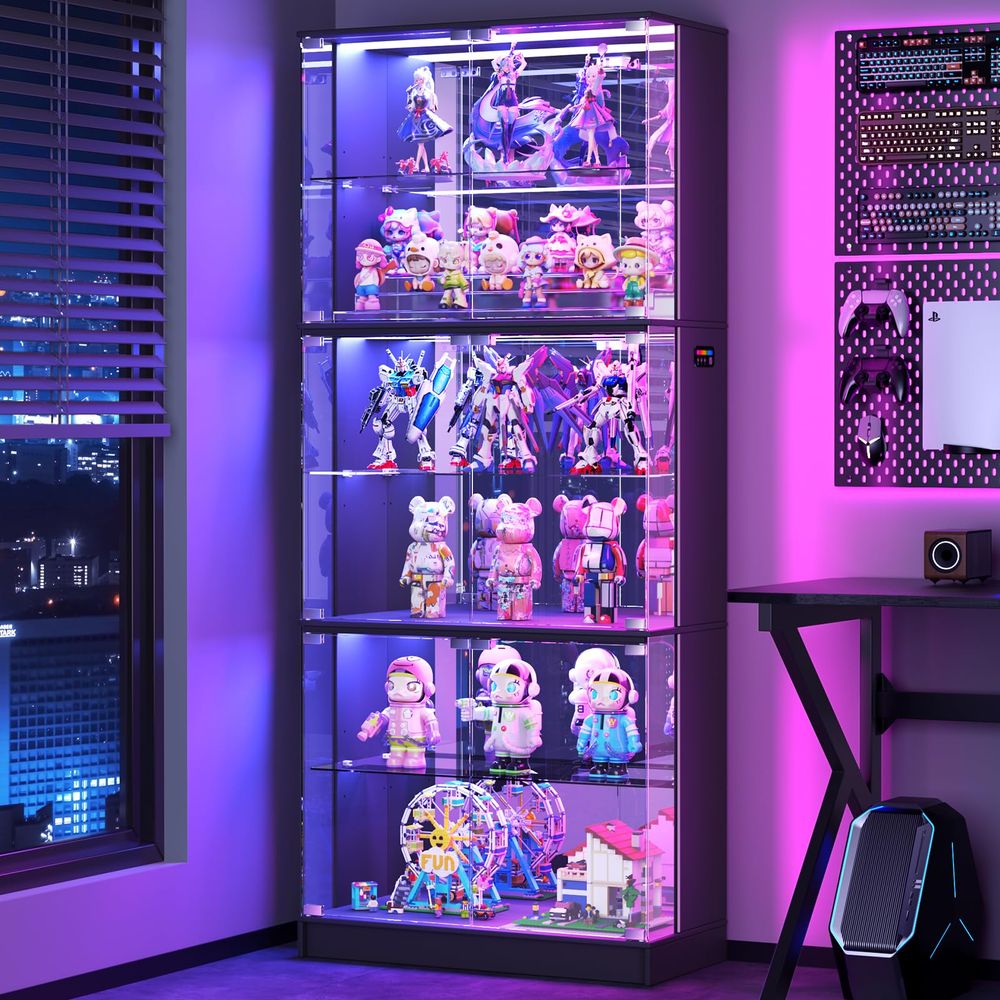 Display Cabinet with Glass Doo - Lighting & Home Decor Studio Photos review and price