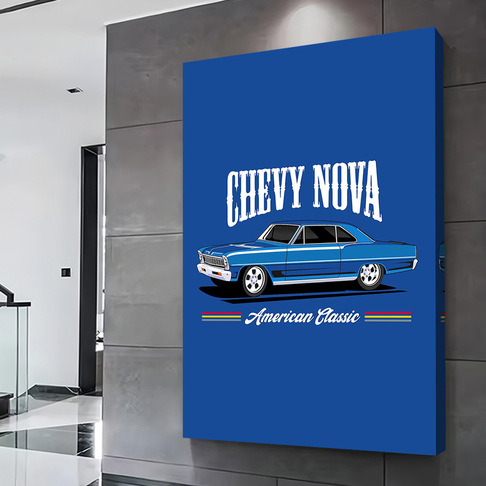 Chevy Nova Classic Cars Printi - Nova Decor & Lighting Vase Glass Brun 26Cm review and price