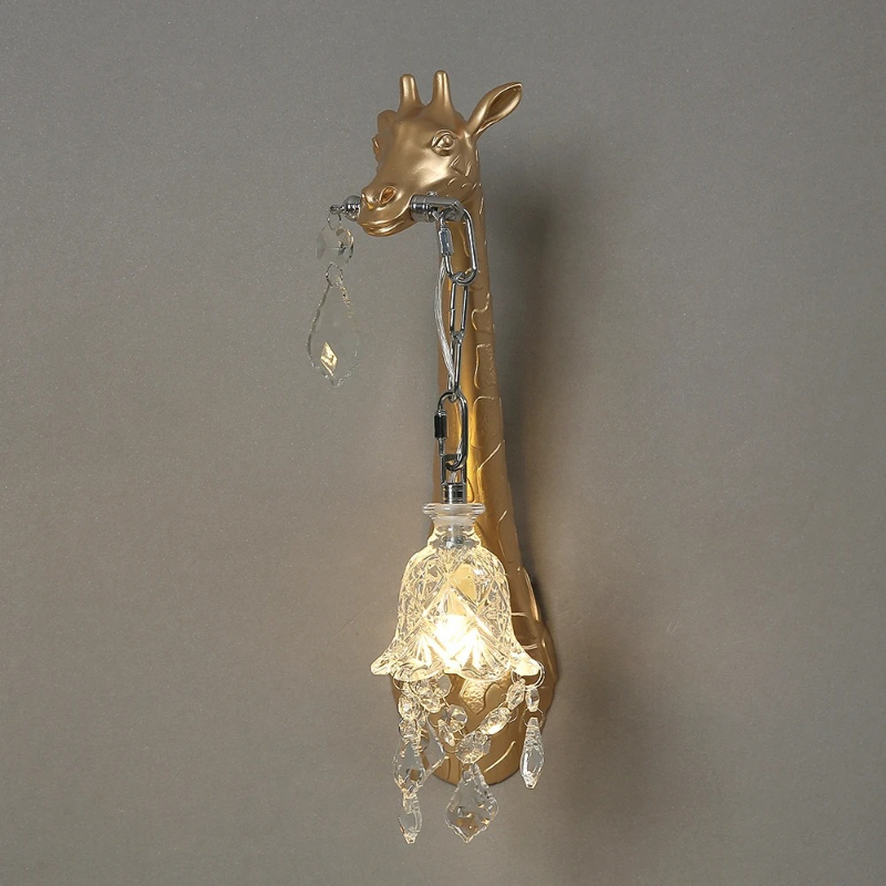 Resin Giraffe Led Wall Lamp fo - Decor Lighting Sales review and price