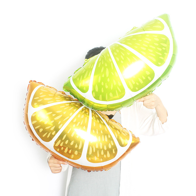 1Pcs Tropical Fruit Balloons L - Orange Lighting Decor review and price