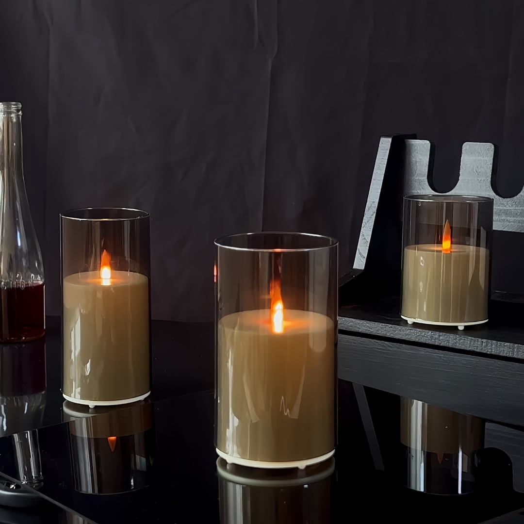 3 Pack Rechargeable Pillar Fak - Decor Lighting Pack review and price
