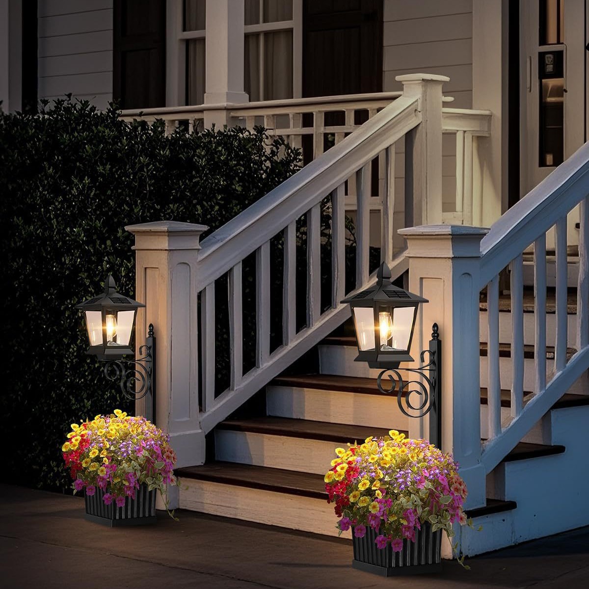 2 in 1 Solar Planter Lamp Wate - Wall Decor Lighting review and price