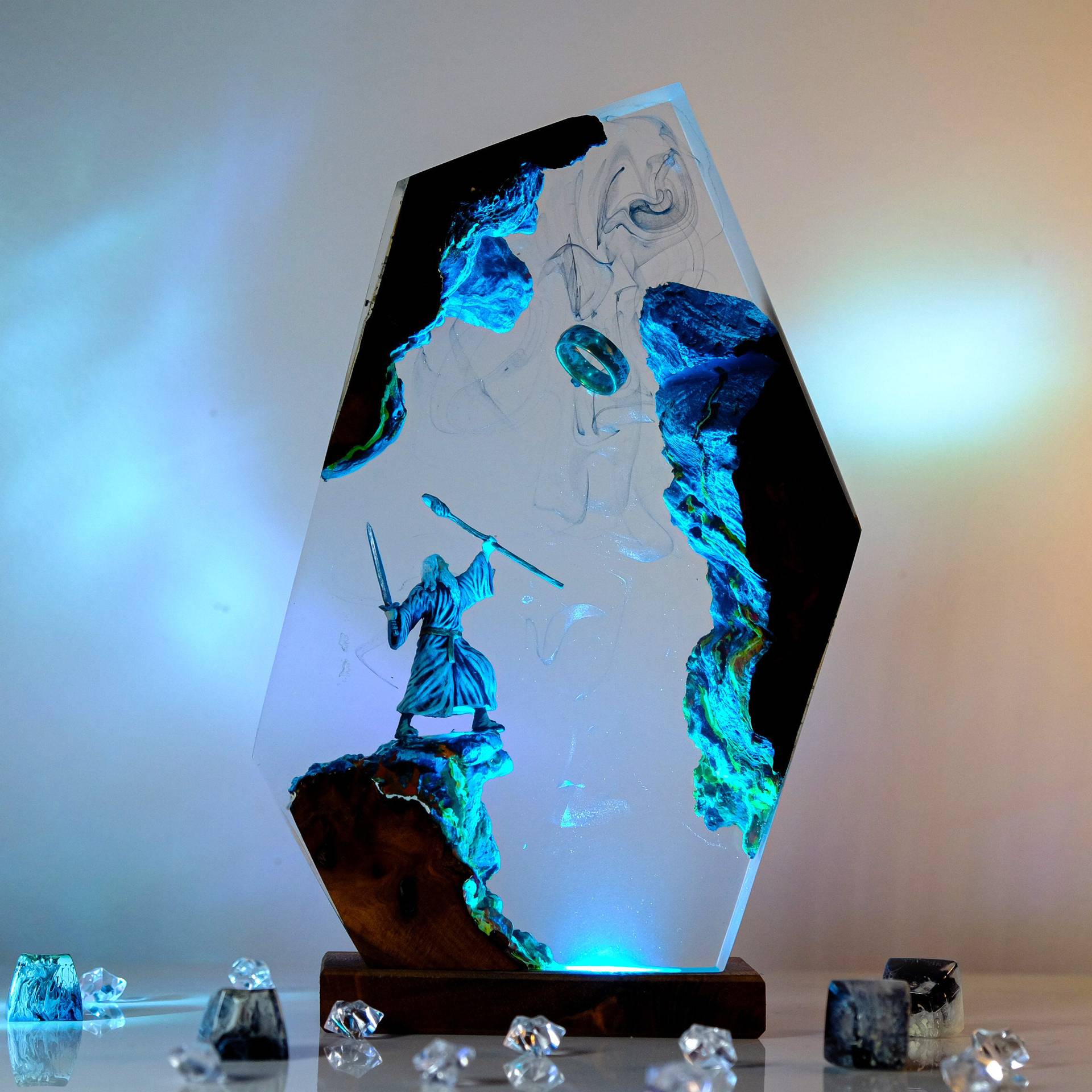 Movie Scence Figure Table Resi - Lighting Decor Wedding review and price