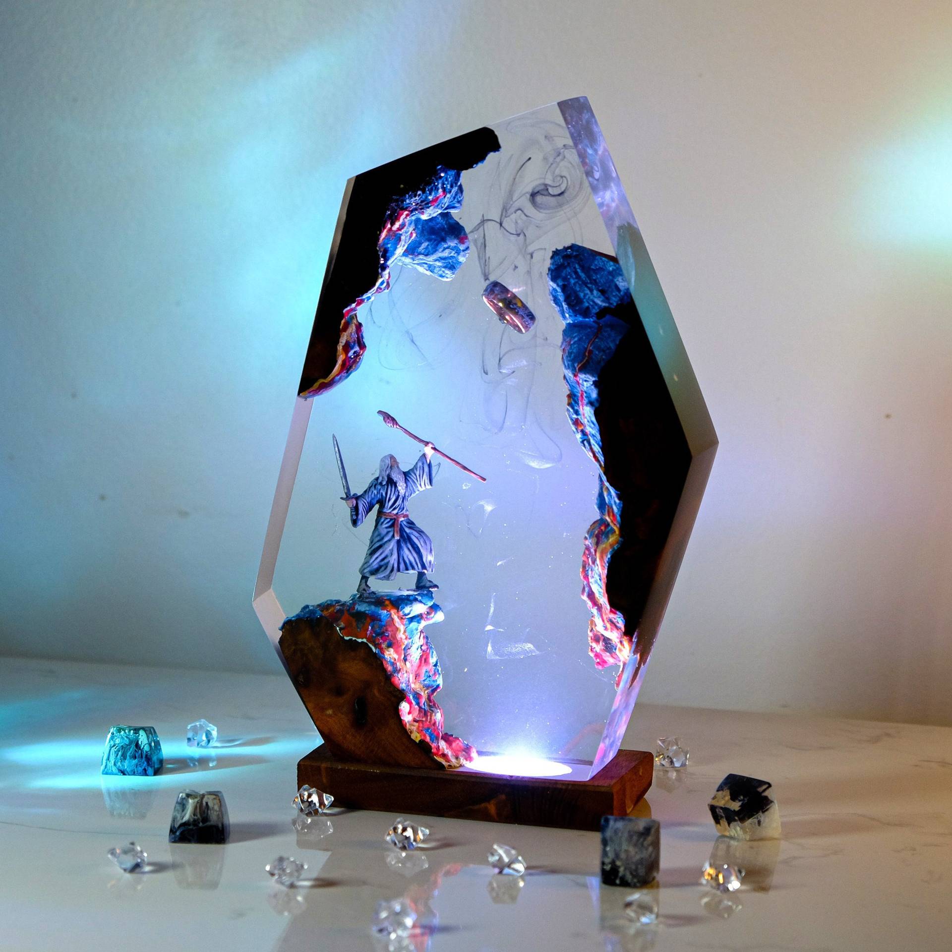 Movie Scence Figure Table Resi - Lighting Decor Wedding review and price