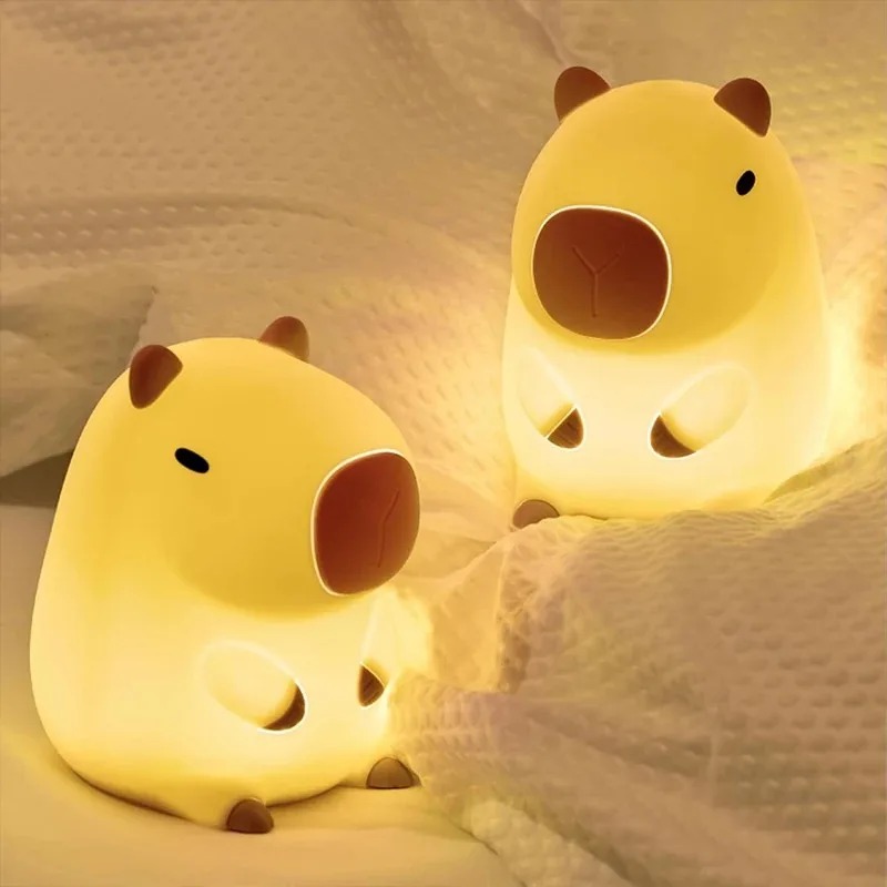 Cute Pet Capybara Night Light  - Decor Lighting Sales review and price