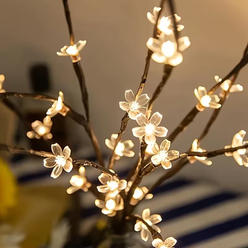 1/2PC 20LED Cherry Blossom Tre - Lighting Decor Home review and price