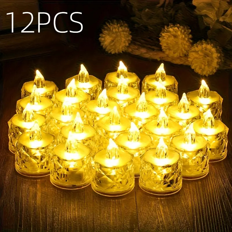 12 Pack Flameless LED Tea Ligh - Decor Lighting Pack review and price