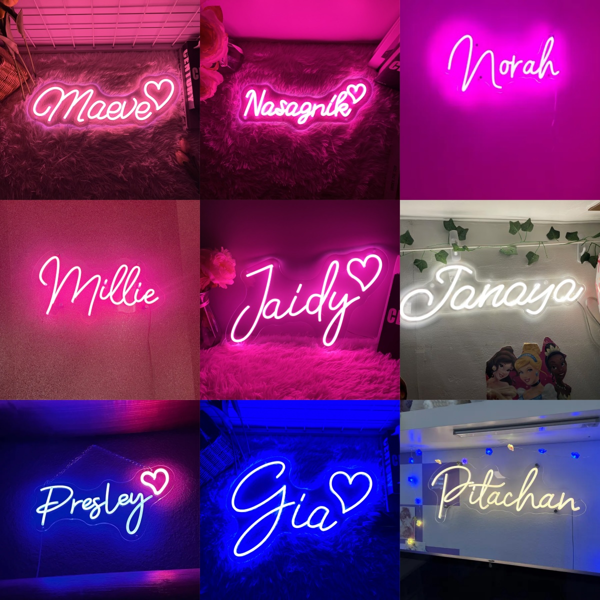 Custom Neon Led Kids Name Neon - Lighting Decor For Diwali review and price