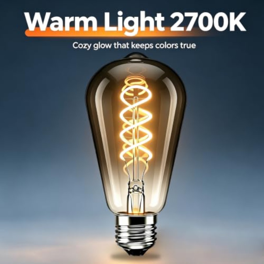 4 Pack ST64 LED Edison Bulbs 6 - Decor Lighting Pack review and price