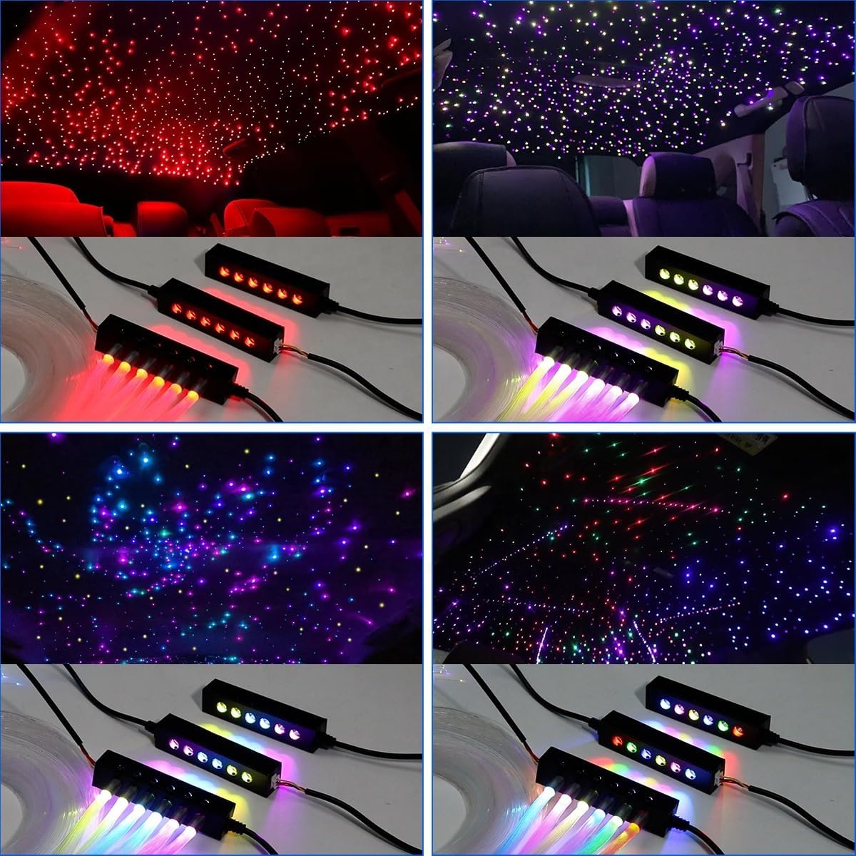 RGB Fiber Optic Star Ceiling L - Lighting Interior Decor review and price