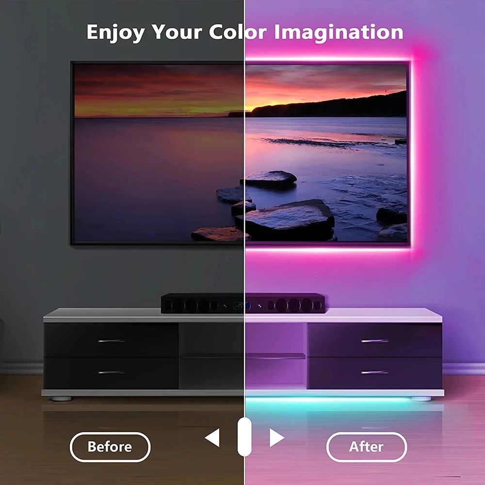 RGB Led Strip Light Bluetooth  - Lighting Decor For Diwali review and price
