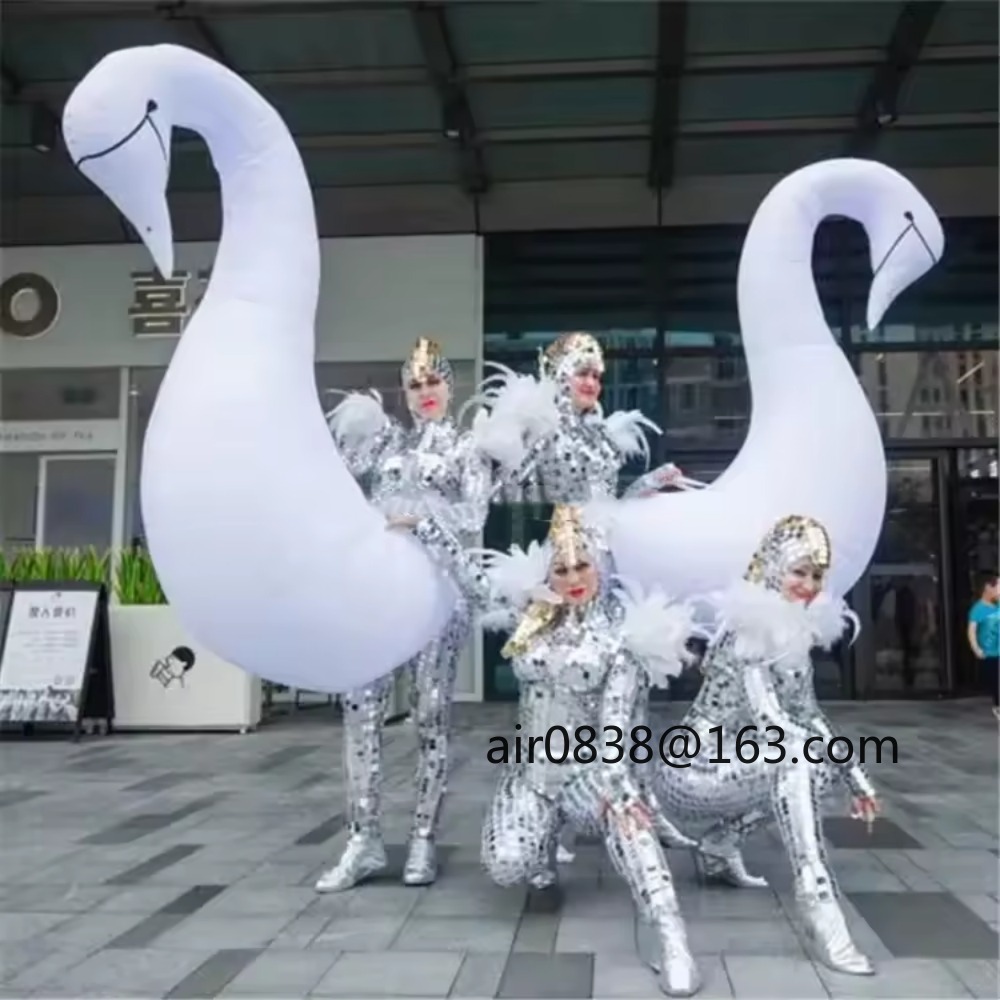 Wearable Inflatable Swan Costu - Decor Lighting The Parade review and price