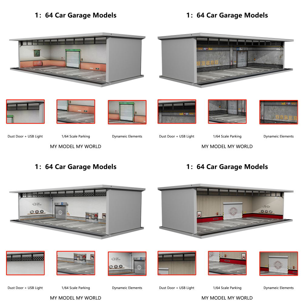More Art 1/64 Car Garage Diora - Garage Lighting Decor review and price